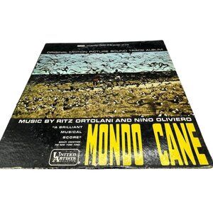 Mondo Cane vinyl record a documentary film United Artist Records Original READ